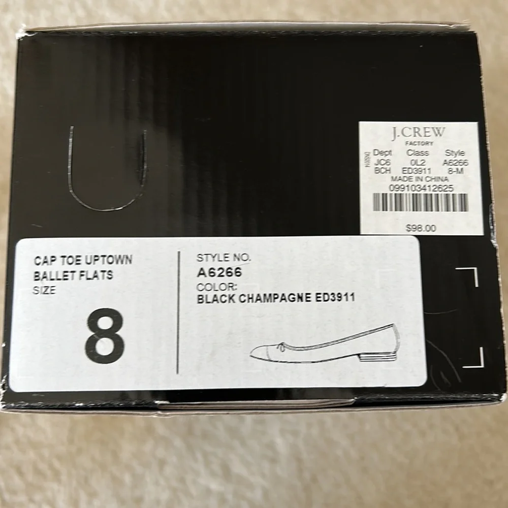 J Crew Factory Uptown Ballet Flats - Picture 13 of 13